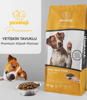 Yuvaloji Premium Yetişkin Tavuklu Köpek Maması
